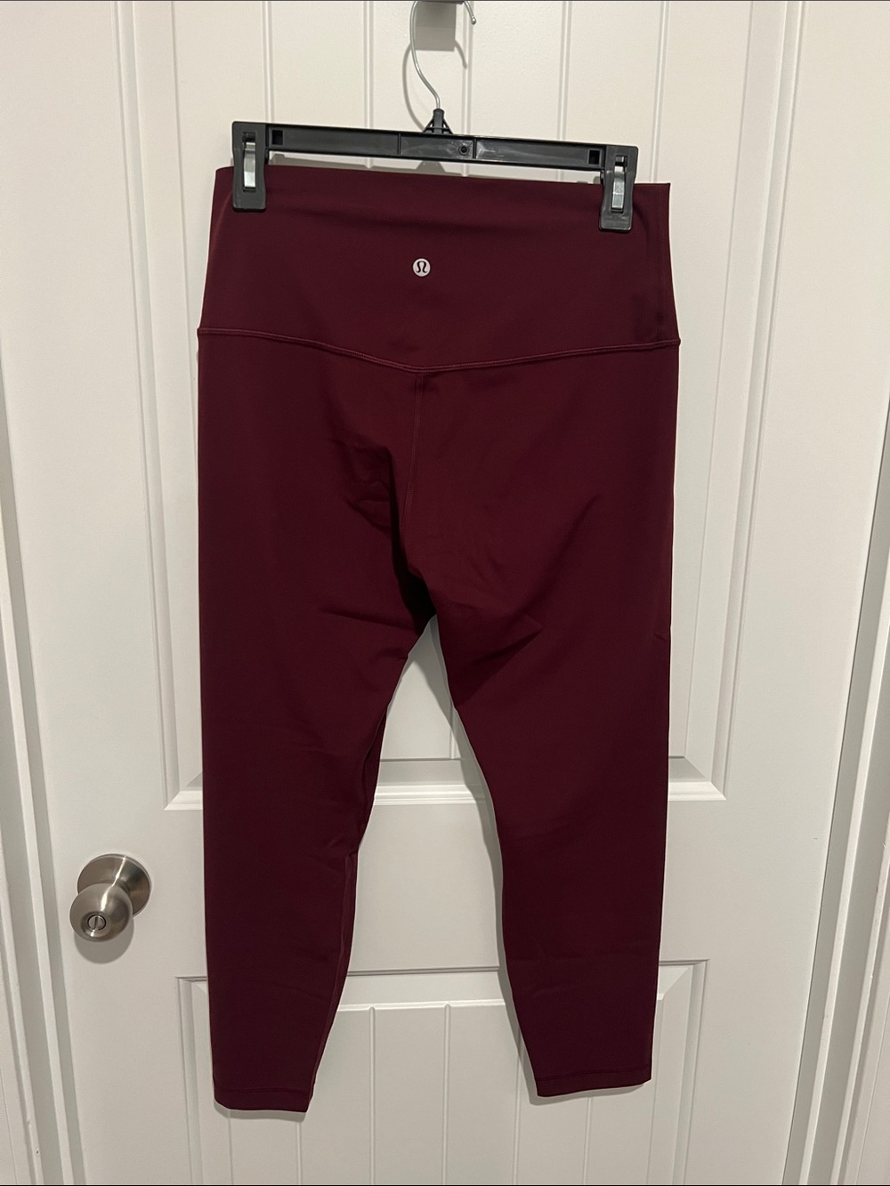 lululemon athletica women’s Maroon High-Rise Leggings size 10